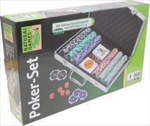 Poker-Set im Aluminiumkoffer - 300 Chips