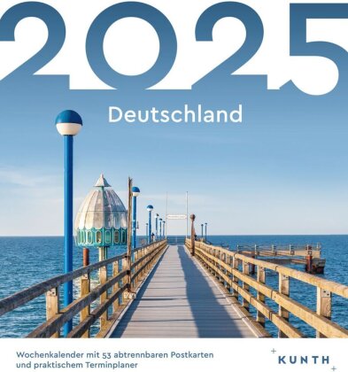 Deutschland - KUNTH Postkartenkalender 2025