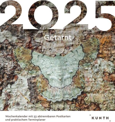 Getarnt - KUNTH Postkartenkalender 2025
