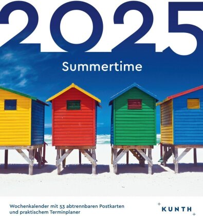 Summertime - KUNTH Postkartenkalender 2025