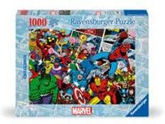 Ravensburger Puzzle 12000510 - Marvel Challenge - 1000 Teile Puzzle für Erwachsene und Kinder ab 14 Jahren
