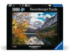 Ravensburger Puzzle 12000834 - Vorderer Gosausee - 1000 Teile Puzzle für Erwachsene ab 14 Jahren