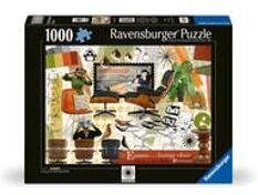 Ravensburger Puzzle 12000399 - Eames Design Klassiker - 1000 Teile Eames Puzzle für Erwachsene und Kinder ab 14 Jahren