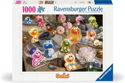 Ravensburger Puzzle 12000788 - Gelini decken den Tisch - 1000 Teile Puzzle für Erwachsene ab 14 Jahren
