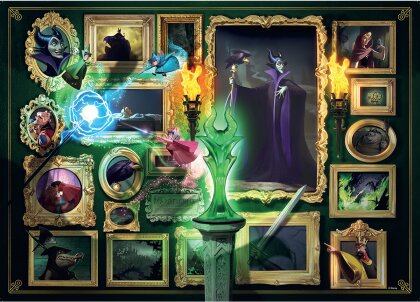 Ravensburger Puzzle 1000 Teile 12000037 - Disney Villainous Maleficent - Die beliebten Charaktere aus Dornröschen als Puzzle für Erwachsene und Kinder ab 14 Jahren