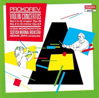 Serge Prokofieff (1891-1953), Neeme Järvi, Lydia Mordkovitch & Scottish National Orchestra - Violin Concertos Nos. 1 & 2