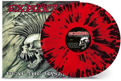 The Exploited - Beat The Bastards (2024 Reissue, Nuclear Blast, Transp. Red Black Splatter Vinyl, 2 LP)
