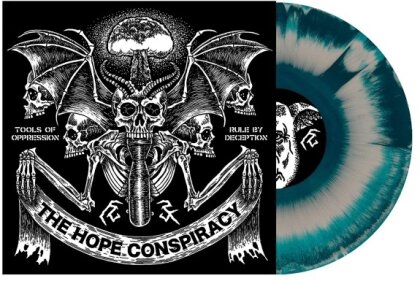 The Hope Conspiracy - Tools of Oppression/Rule by Deception (Silver / Blue Mix Vinyl, LP)