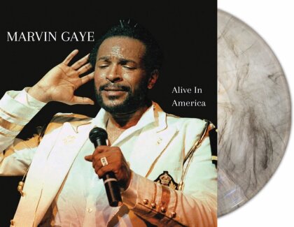 Marvin Gaye - Alive In America (2024 Reissue, Renaissance, Édition Limitée, Version Remasterisée, Clear Marble Vinyl, 2 LP)