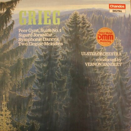 Ulster Orchestra, Edvard Grieg (1843-1907) & Vernon Handley - Peer Gynt Suite 1 / Sigurd Jorsalfar