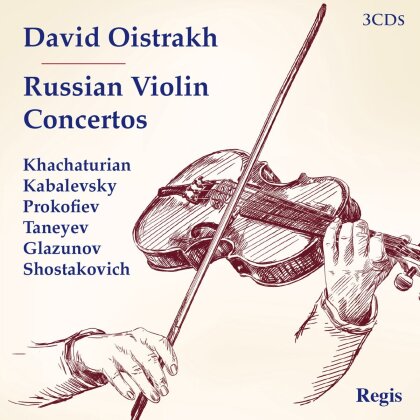 David Oistrakh - Russian Violin Concertos (3 CDs)