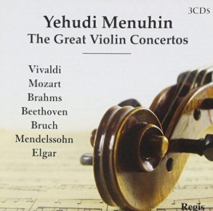 Yehudi Menuhin - The Great Violin Concertos (3 CDs)