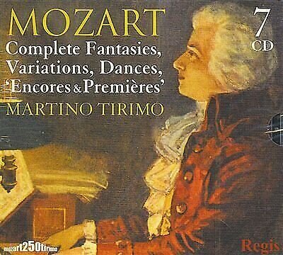 Wolfgang Amadeus Mozart (1756-1791) & Martino Tirimo - Complete Fantasies,Variations,Minuets,Rondos,Dance (7 CDs)