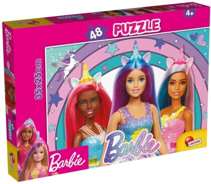 Barbie Puzzle M-Plus 48 - Magic Unicorn