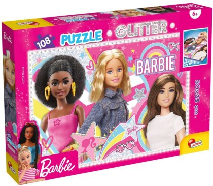 Barbie Glitter Puzzle 108- Best Friend Forever!