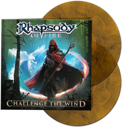 Rhapsody Of Fire - Challenge The Wind (Édition Limitée, Orange Black Marbled Vinyl, 2 LP)