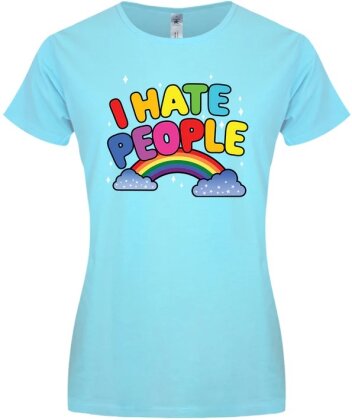 I Hate People - Ladies T-Shirt