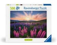 Ravensburger Nature Edition 12000688 - Lupinen - 500 Teile Puzzle für Erwachsene und Kinder ab 12 Jahren