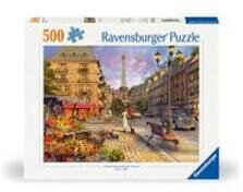 Ravensburger Puzzle 12000198 - Spaziergang durch Paris - 500 Teile Puzzle für Erwachsene und Kinder ab 10 Jahren, Puzzle mit Stadt-Motiv