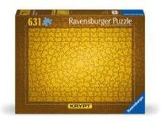 Ravensburger Puzzle 12000047 - Krypt Puzzle Gold - Schweres Puzzle für Erwachsene und Kinder ab 14 Jahren, mit 631 Teilen