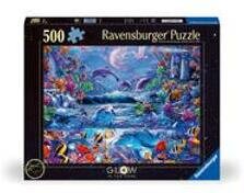 Ravensburger Puzzle 12000478 - Im Zauber des Mondlichts - 500 Teile Puzzle für Erwachsene und Kinder ab 10 Jahren Leuchtpuzzle, Leuchtet im Dunkeln
