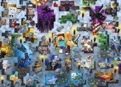 Ravensburger Puzzle 12000422 - Minecraft Mobs - 1000 Teile Minecraft Puzzle für Erwachsene und Kinder ab 14 Jahren