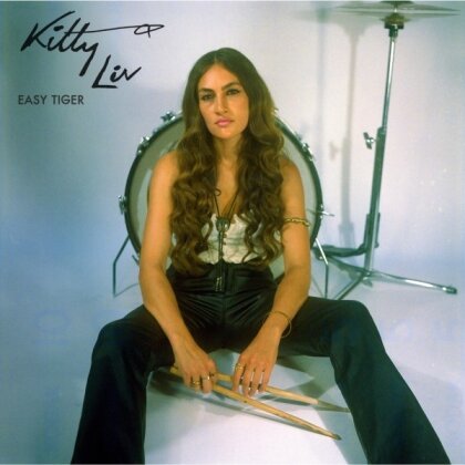 Kitty Liv - Easy Tiger (Royal Blue with Splatter Vinyl, LP)