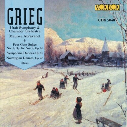 Utah Symphony, Edvard Grieg (1843-1907) & Maurice Abravanel - Orchestral Works