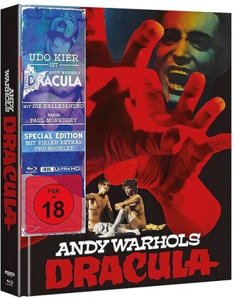 Andy Warhols Dracula (1974) (Cover C, Édition Collector Spéciale, Mediabook, 4K Ultra HD + 2 Blu-ray)