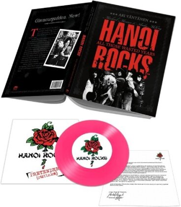 Hanoi Rocks - All Those Wasted Years (Pink Vinyl, 7" Single + Book)