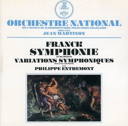César Franck (1822-1890), Philippe Entremont & Orchestre National de L'ORTF - Symphony In D Minor / Sym Variations