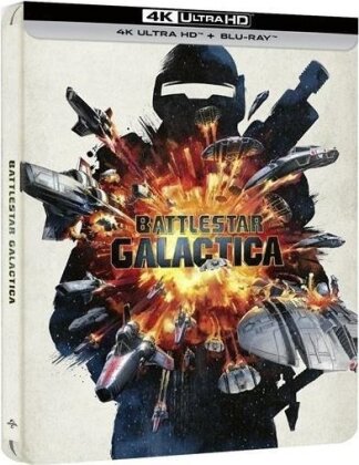 Battlestar Galactica (1978) (Edizione 45° Anniversario, Edizione Limitata, Steelbook, 4K Ultra HD + Blu-ray)