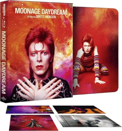 Moonage Daydream (2022) (Collector's Edition Limitata, Steelbook, 4K Ultra HD + Blu-ray)