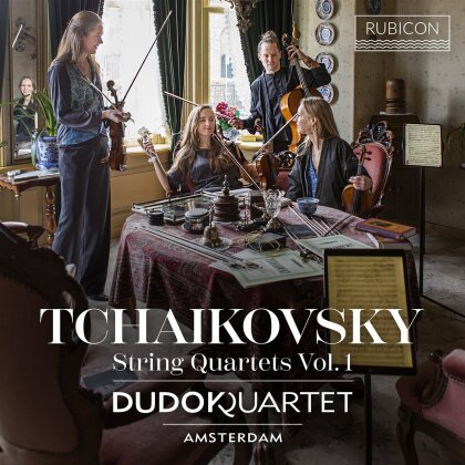 Dudok Quartet Amsterdam & Peter Iljitsch Tschaikowsky (1840-1893) - String Quartets Vol. 1 - No. 1 & 2