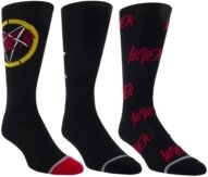 Slayer - Slayer Assorted Crew Socks 3 Pack (One Size)
