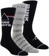 Pink Floyd - Pink Floyd Assorted Crew Socks 3 Packs (One Size)