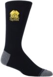 Queen - Queen Gold Crest Crew Socks (One Size)