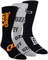 Ozzy Osbourne - Ozzy Osbourne Assorted Crew Socks 3 Pack (One Size)