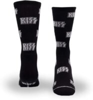 Kiss - Kiss All Over Logo Crew Socks (One Size)