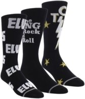 Elvis Presley - Elvis Assorted Crew Socks 3 Pack (One Size)