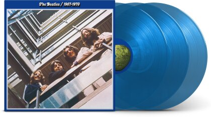 The Beatles - 1967-1970 (Blue Album) (2023 Reissue, Édition Limitée, Blue Vinyl, 3 LP)