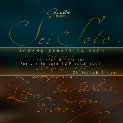 Johann Sebastian Bach (1685-1750) & Christoph Timpe - Sonatas & Partitas For Violin Solo, Bwv 1001-1006 (2 CD)