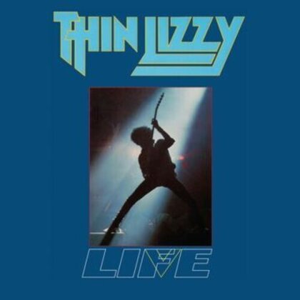 Thin Lizzy - Life - Live Double Album (2024 Reissue, Friday Music, Gatefold, Limited Edition, Transparent / Blue Vinyl, 2 LPs)