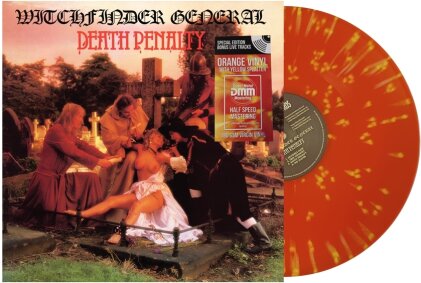 Witchfinder General - Death Penalty (2024 Reissue, Orange W/ Yellow Splatter Vinyl, LP)