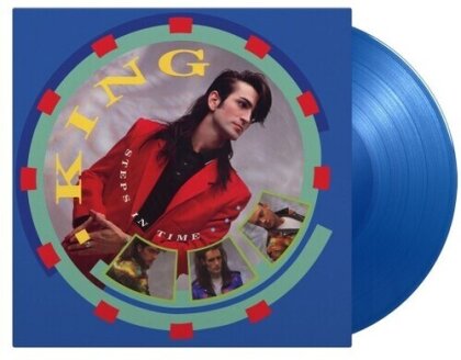King (80'S) - Steps In Time (2024 Reissue, Music On Vinyl, Blue Vinyl, LP)