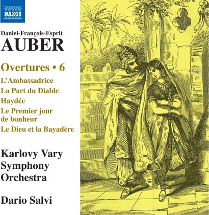 Karlovy Vary Symphony Orchestra, Daniel-François-Esprit Auber (1782-1871) & Dario Salvi - Overtures Vol. 6