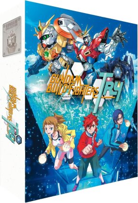 Gundam Build Fighters: Try - Complete Series - Part 1: Episodes 01-13 (Collector's Edition Limitata, 2 Blu-ray)