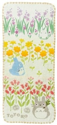 Ghibli - Mon Voisin Totoro - Serviette Totoro Fleurs Sauvages 34x80cm