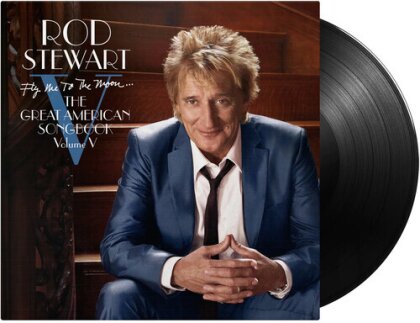 Rod Stewart - Fly Me To The Moon - Great American Songbook 5 (2024 Reissue, Black Vinyl, Music On Vinyl, 2 LP)