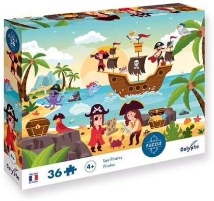 Calypto Piraten 36 Teile Puzzle